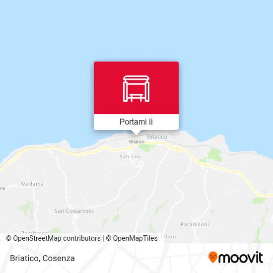 Mappa Briatico