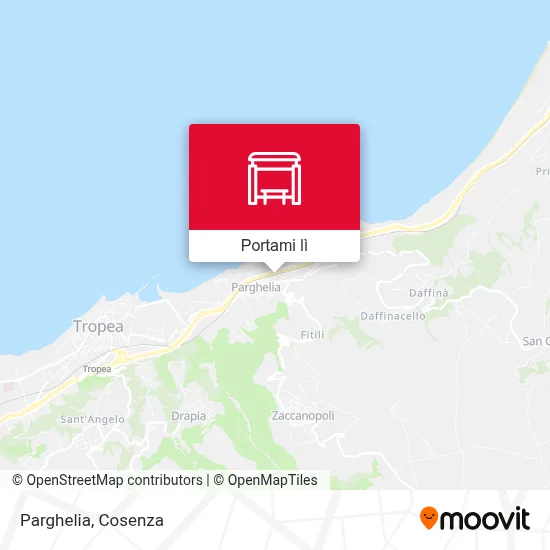 Mappa Parghelia