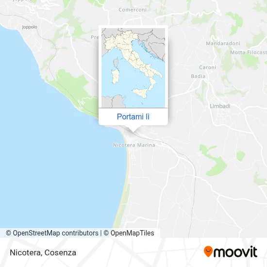 Mappa Nicotera