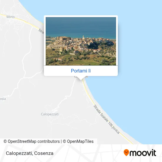 Mappa Calopezzati