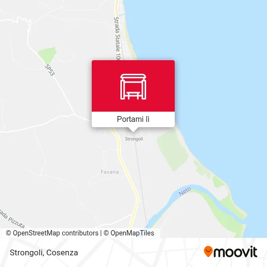 Mappa Strongoli