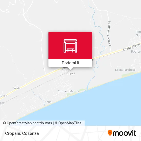 Mappa Cropani