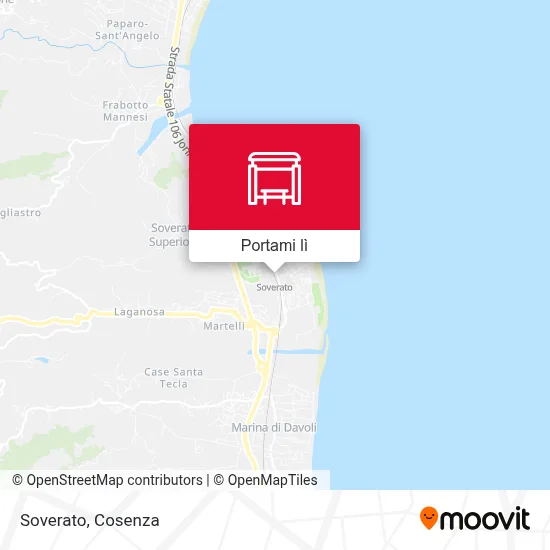 Mappa Soverato