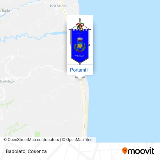 Mappa Badolato