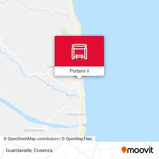 Mappa Guardavalle