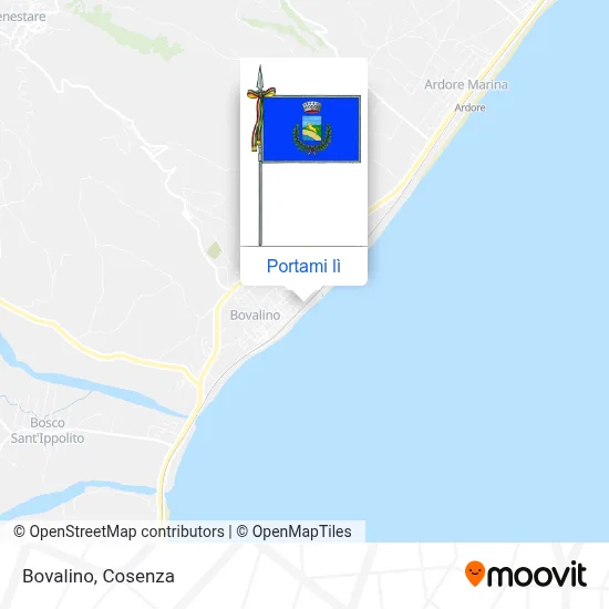 Mappa Bovalino