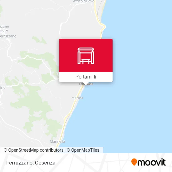 Mappa Ferruzzano
