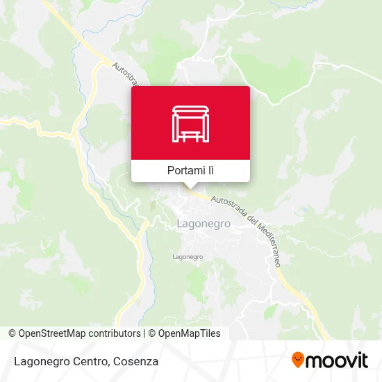 Mappa Lagonegro Centro