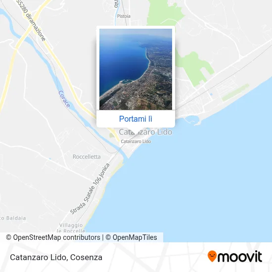Mappa Catanzaro Lido