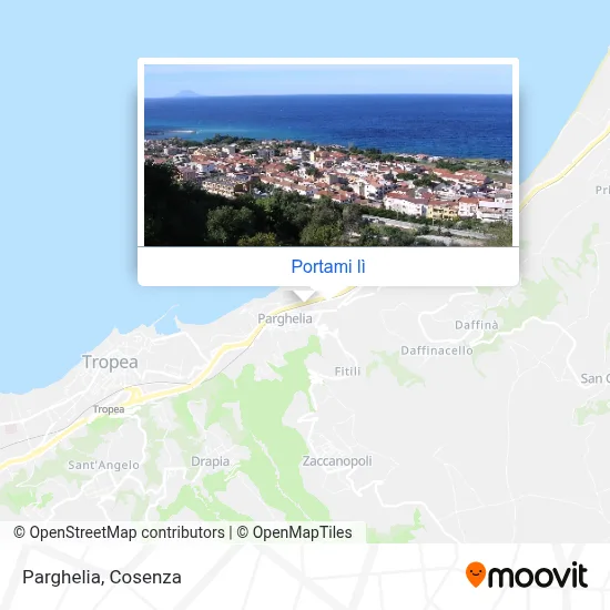 Mappa Parghelia