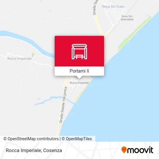 Mappa Rocca Imperiale