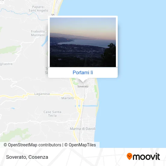 Mappa Soverato