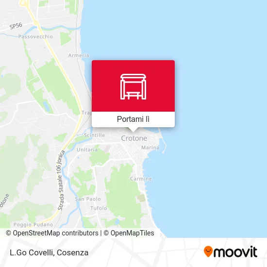 Mappa L.Go Covelli