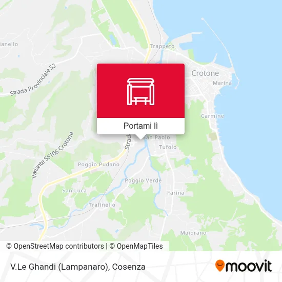 Mappa V.Le Ghandi (Lampanaro)