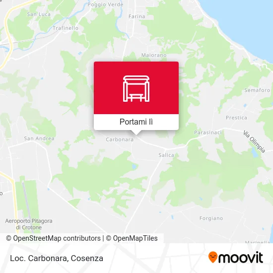 Mappa Loc. Carbonara