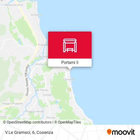 Mappa V.Le Gramsci, 6