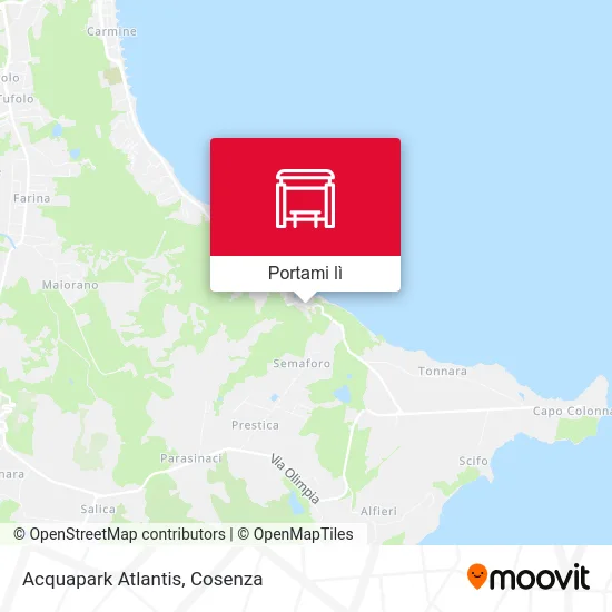 Mappa Acquapark Atlantis