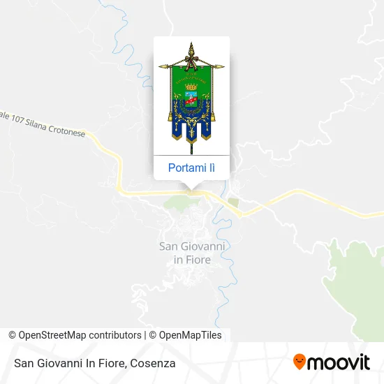 Mappa San Giovanni In Fiore