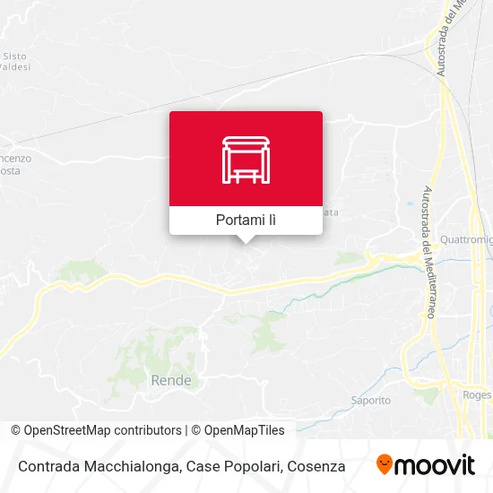 Mappa Contrada Macchialonga, Case Popolari