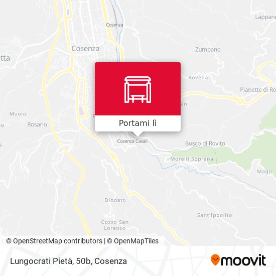 Mappa Lungocrati Pietà, 50b