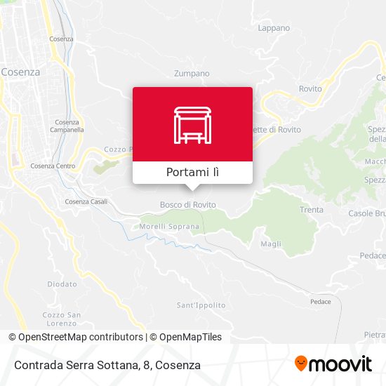 Mappa Contrada Serra Sottana, 8