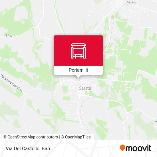 Mappa Via Del Castello