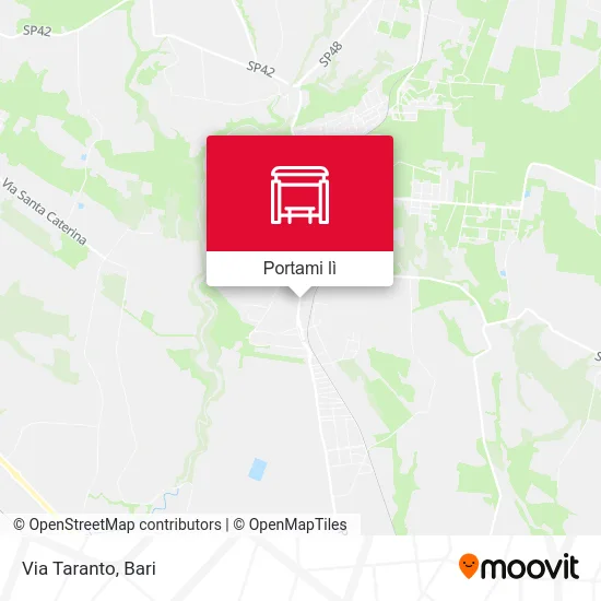 Mappa Via Taranto