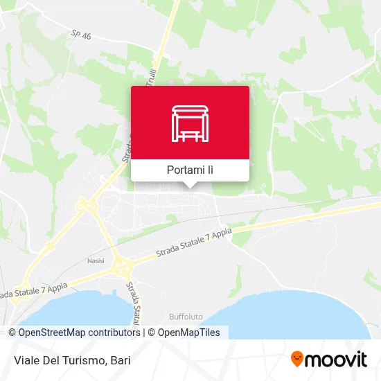 Mappa Viale Del Turismo