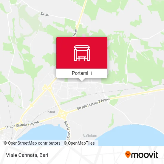 Mappa Viale Cannata