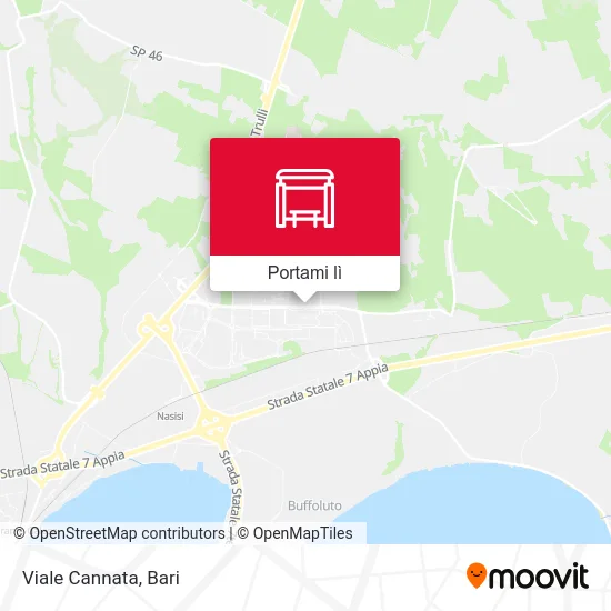 Mappa Viale Cannata