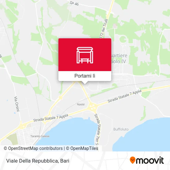 Mappa Viale Della Repubblica