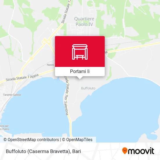 Mappa Buffoluto (Caserma Bravetta)
