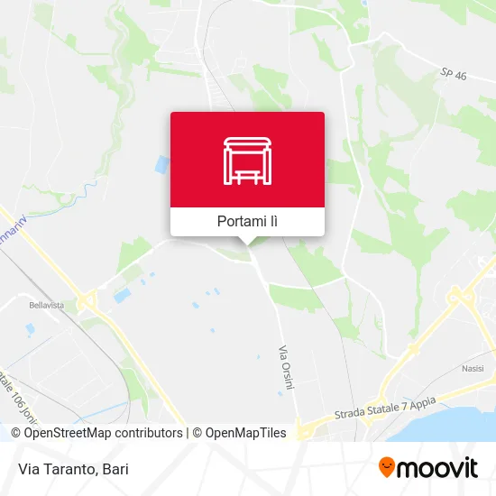 Mappa Via Taranto