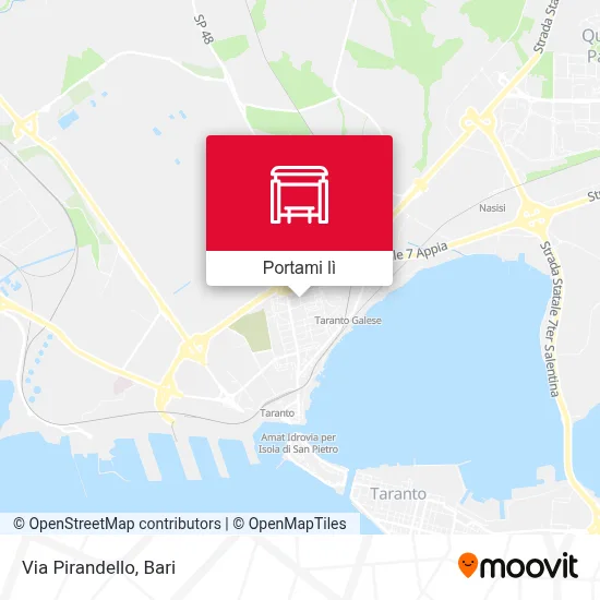 Mappa Via Pirandello