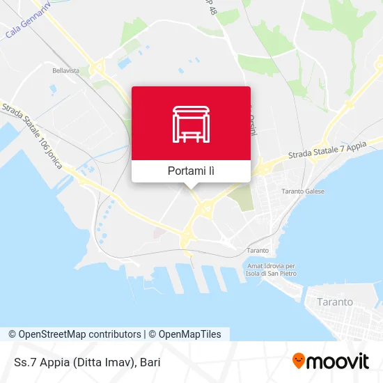 Mappa Ss.7 Appia (Ditta Imav)