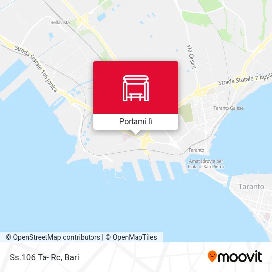 Mappa Ss.106 Ta- Rc