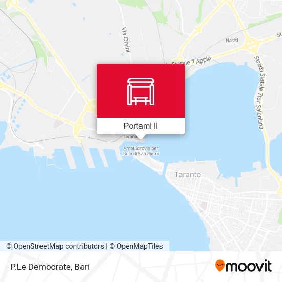 Mappa P.Le Democrate