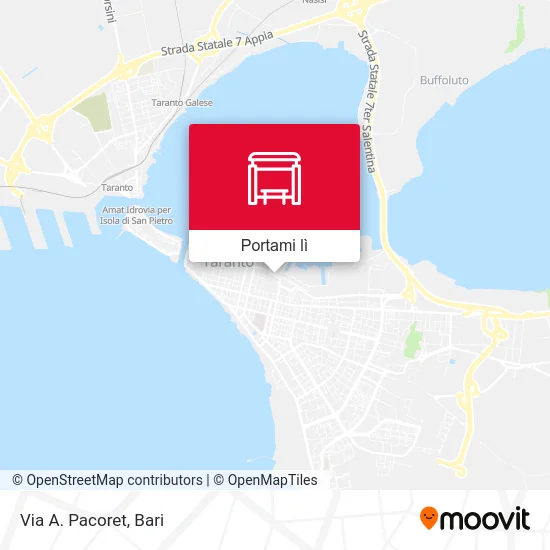 Mappa Via A. Pacoret