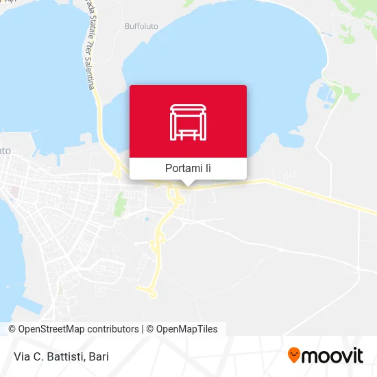 Mappa Via C. Battisti