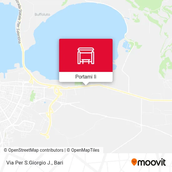 Mappa Via Per S.Giorgio J.
