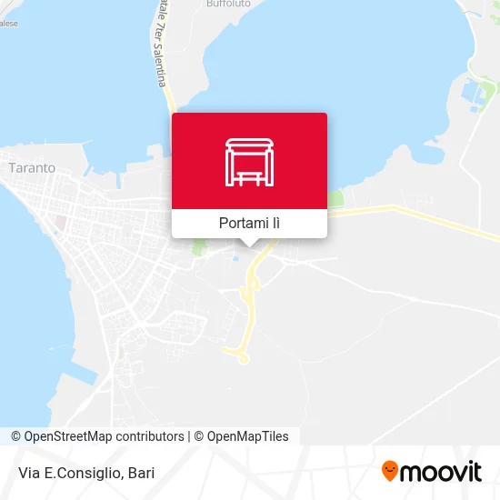 Mappa Via E.Consiglio