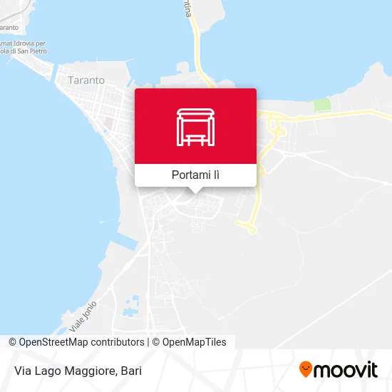 Mappa Via Lago Maggiore