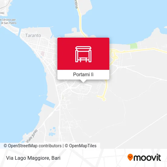 Mappa Via Lago Maggiore