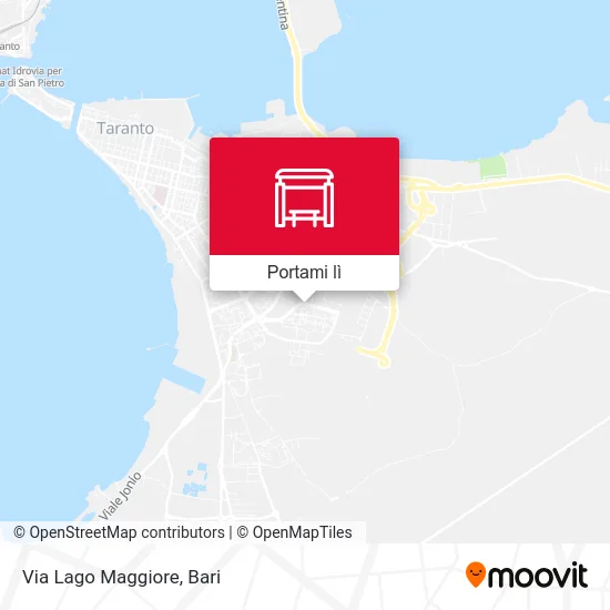 Mappa Via Lago Maggiore