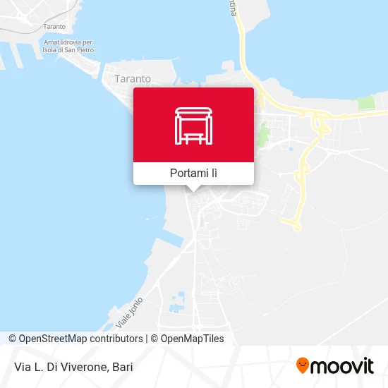 Mappa Via L. Di Viverone