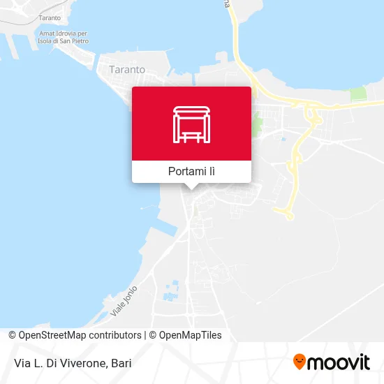 Mappa Via L. Di Viverone