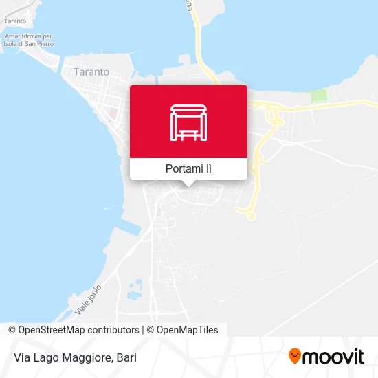 Mappa Via Lago Maggiore