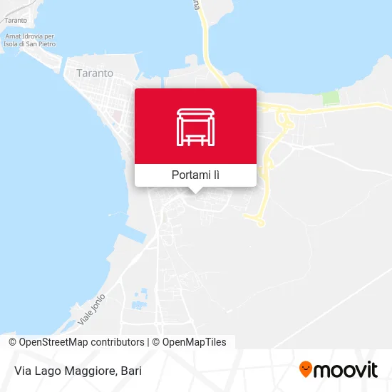 Mappa Via Lago Maggiore