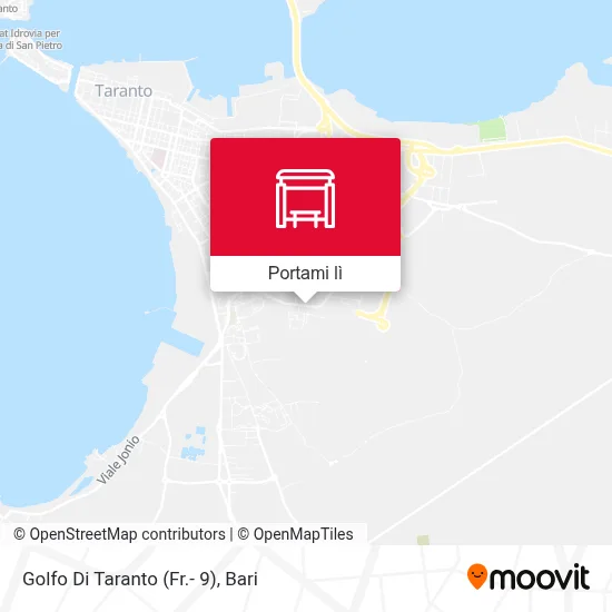 Mappa Golfo Di Taranto (Fr.- 9)