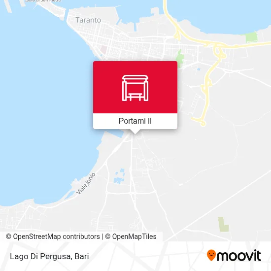 Mappa Lago Di Pergusa